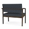 Lesro Lenox Steel Bariatric Chair Metal Frame, Bronze, RS Night Sky Upholstery LS1401 - alternate 3